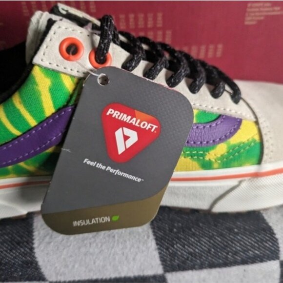 Vans Old Skool MTE 1 Women 8 Tripped Put Trekker White Green Suede Gf 112025 - Picture 9 of 15